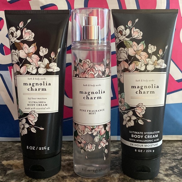 Bath & Body Works Bath & Body Bath Body Works Magnolia Charm Set